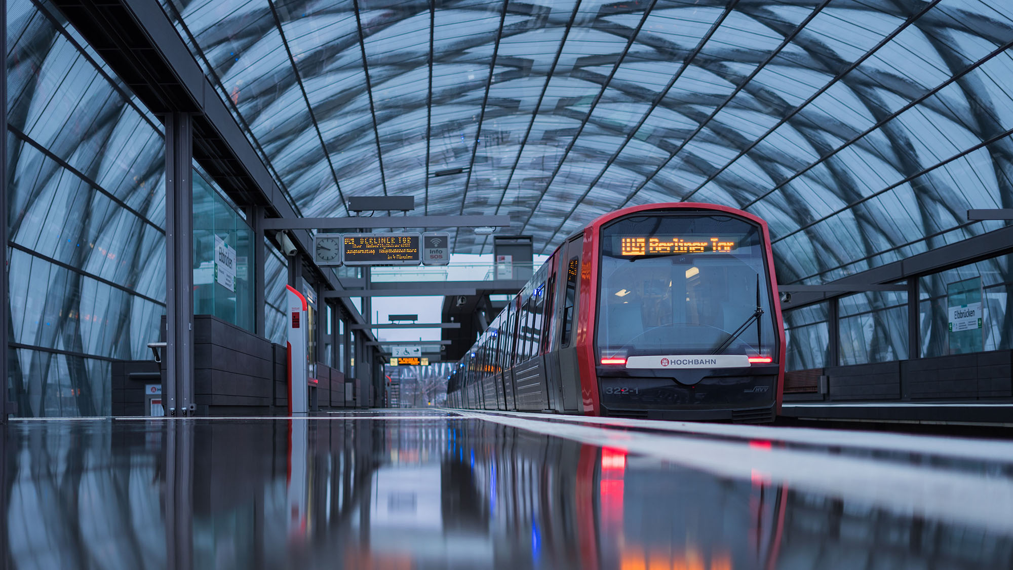 Estación de tren Elbbrücken, Hamburgo