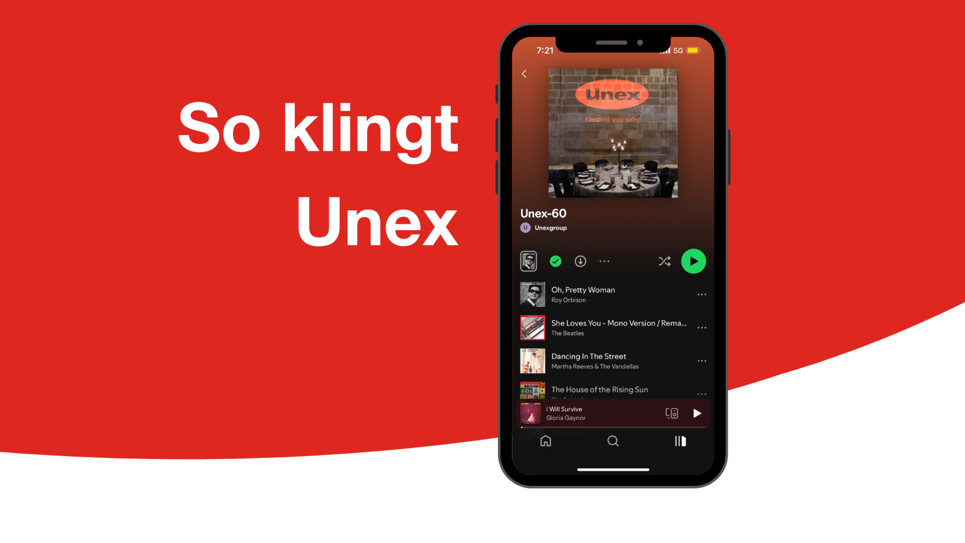 So klingt Unex