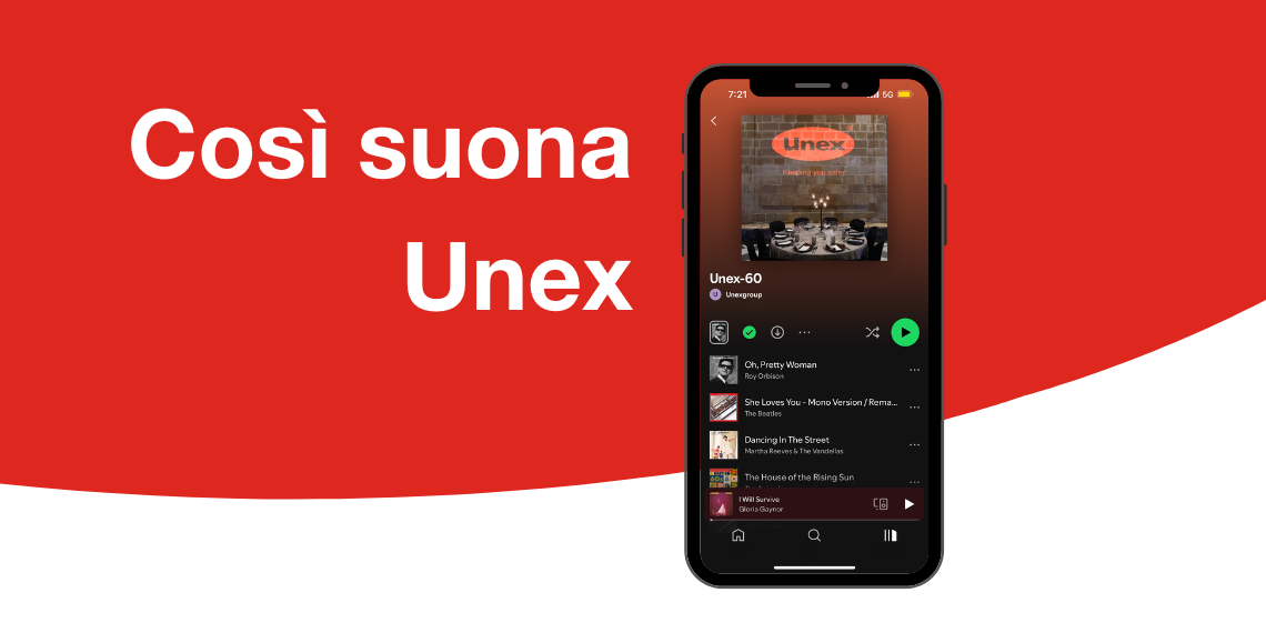 Così suona Unex