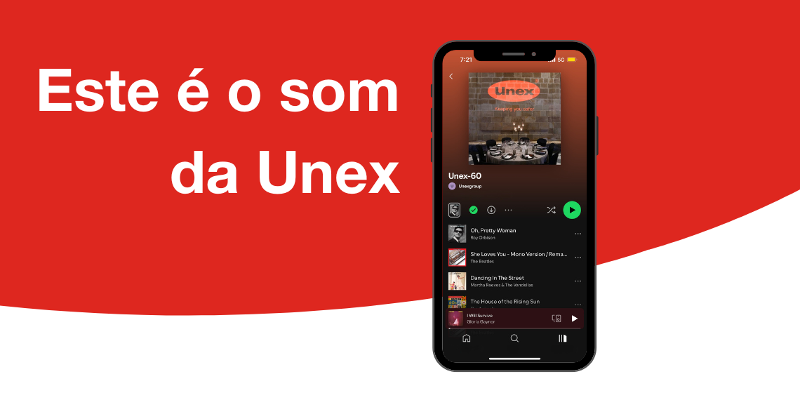 Este é o som da Unex